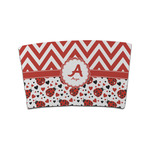 Ladybugs & Chevron Coffee Cup Sleeve (Personalized)