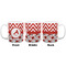 Ladybugs & Chevron Coffee Mug - 11 oz - White APPROVAL