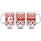 Ladybugs & Chevron Coffee Mug - 15 oz - White APPROVAL