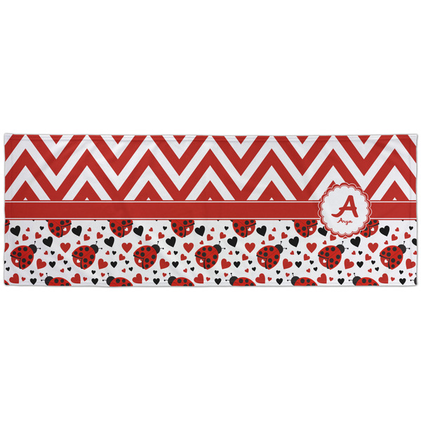 Ladybugs & Chevron Cooling Towel- Approval