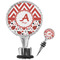 Ladybugs & Chevron Wine Bottle Stopper (Personalized)