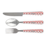 Ladybugs & Chevron Cutlery Set (Personalized)