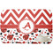 Ladybugs & Chevron Dish Drying Mat - with cup