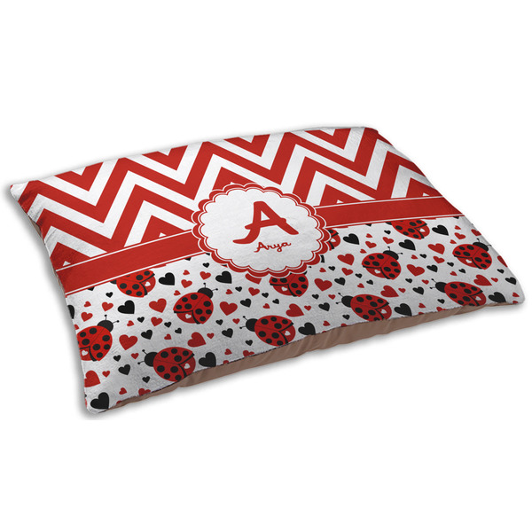 Ladybugs & Chevron Dog Beds - SMALL