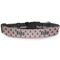 Ladybugs & Chevron Dog Collar Round - Main