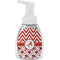 Ladybugs & Chevron Foam Soap Bottle - White