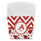 Ladybugs & Chevron French Fry Favor Boxes (Personalized)