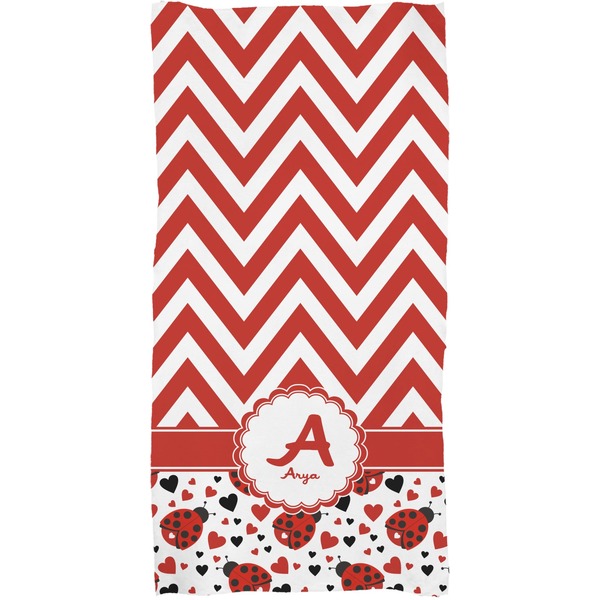 Ladybugs & Chevron Full Sized Bath Towel - Apvl
