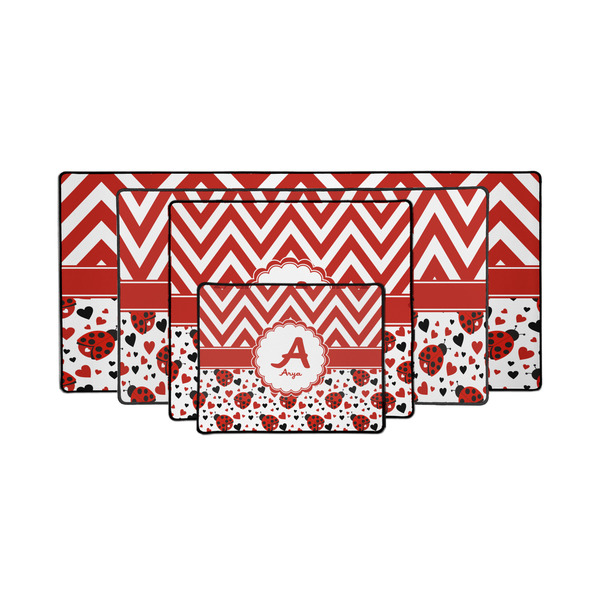 Ladybugs & Chevron Gaming Mats - PARENT/MAIN