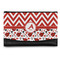 Ladybugs & Chevron Genuine Leather Womens Wallet - Front/Main