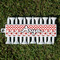 Ladybugs & Chevron Golf Tees & Ball Markers Set - Front