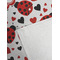 Ladybugs & Chevron Golf Towel - Detail