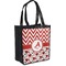 Ladybugs & Chevron Grocery Bag (Personalized)