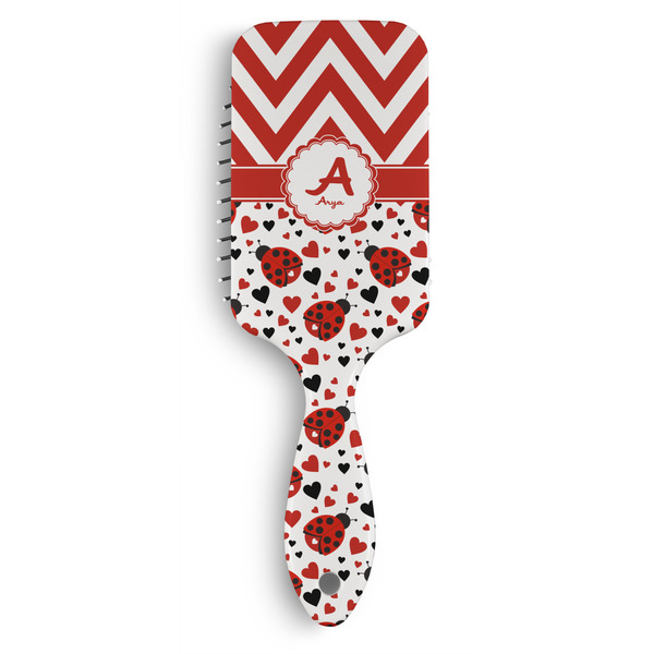 Custom Ladybugs & Chevron Hair Brushes (Personalized)