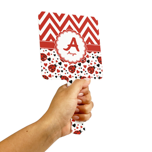 Ladybugs & Chevron Hand Mirrors - Alt View