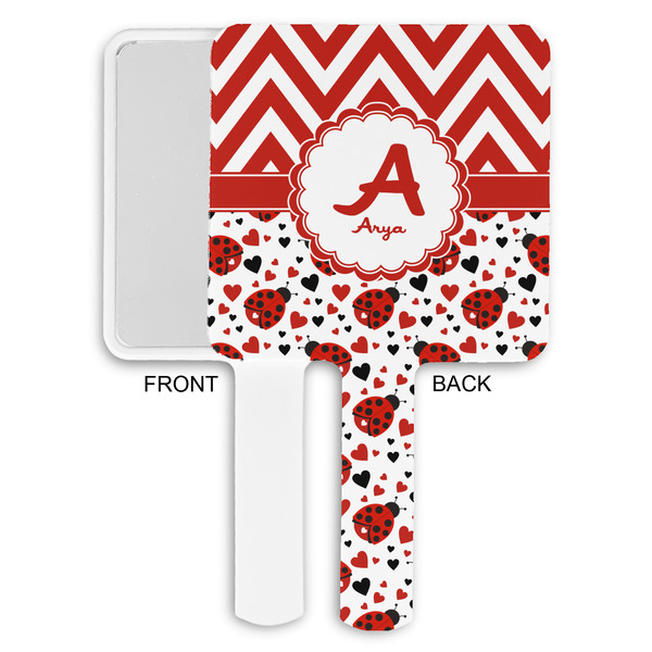 Ladybugs & Chevron Hand Mirrors - Approval