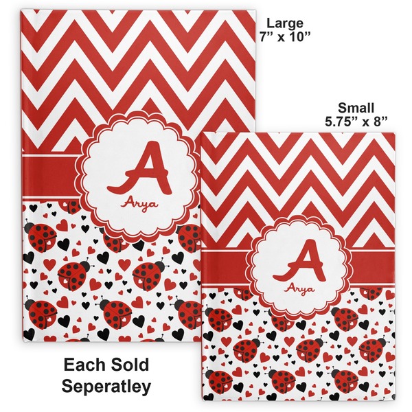 Ladybugs & Chevron Hard Cover Journal - Compare