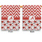 Ladybugs & Chevron House Flags - Double Sided - APPROVAL