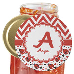 Ladybugs & Chevron Jar Opener (Personalized)