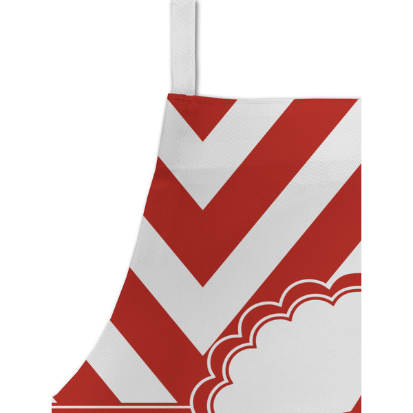 Ladybugs & Chevron Kid's Aprons - Detail
