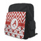 Ladybugs & Chevron Preschool Backpack (Personalized)