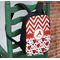 Ladybugs & Chevron Kids Backpack - In Context