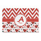 Ladybugs & Chevron Large Rectangle Car Magnets- Front/Main/Approval