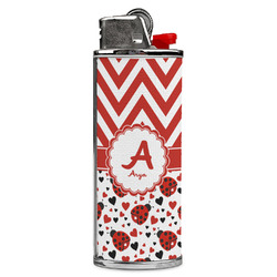 Ladybugs & Chevron Case for BIC Lighters (Personalized)
