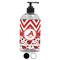 Ladybugs & Chevron Plastic Soap / Lotion Dispenser (Personalized)