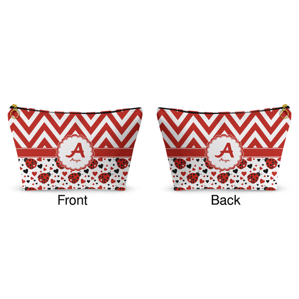 Ladybugs & Chevron Makeup Bag Approval