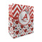 Ladybugs & Chevron Medium Gift Bag (Personalized)