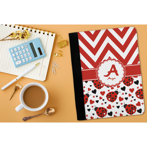 Ladybugs & Chevron Medium Padfolio - LIFESTYLE (adult)