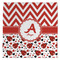 Ladybugs & Chevron Microfiber Dish Towel (Personalized)