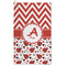 Ladybugs & Chevron Microfiber Golf Towel (Personalized)