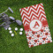 Ladybugs & Chevron Microfiber Golf Towels - LIFESTYLE
