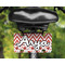 Ladybugs & Chevron Mini License Plate on Bicycle