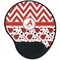 Ladybugs & Chevron Mouse Pad with Wrist Support - Main