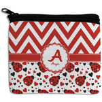 Ladybugs & Chevron Rectangular Coin Purse (Personalized)