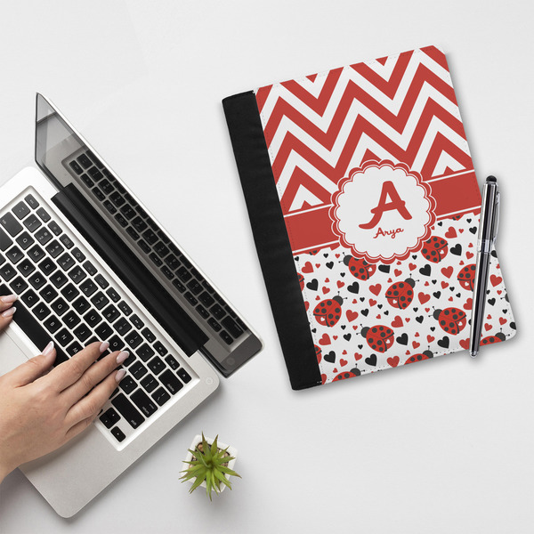 Ladybugs & Chevron Notebook Padfolio - LIFESTYLE (large)