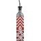 Ladybugs & Chevron Oil Dispenser Bottle (Personalized)