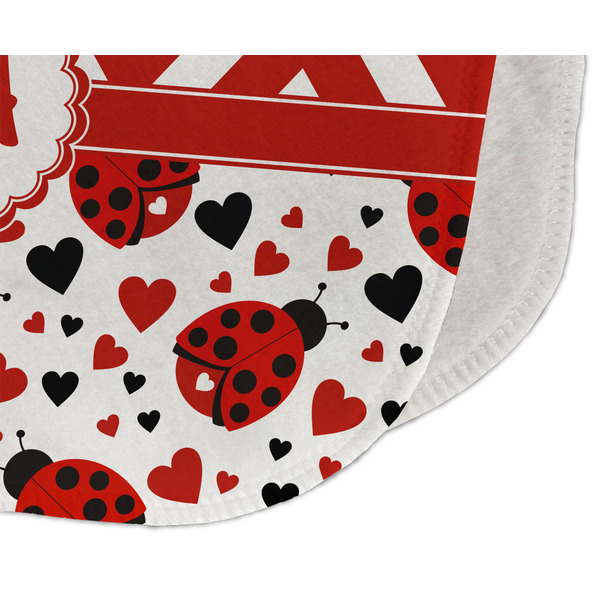 Ladybugs & Chevron Old Burp Detail