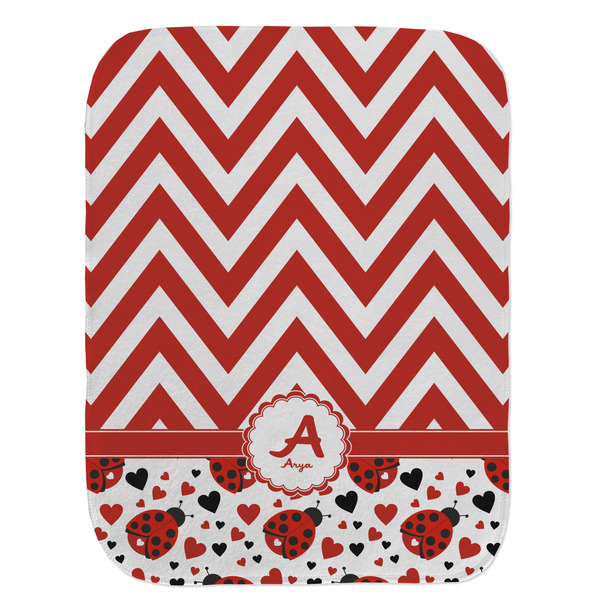 Ladybugs & Chevron Old Burp Flat