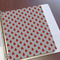 Ladybugs & Chevron Page Dividers - Set of 5 - In Context