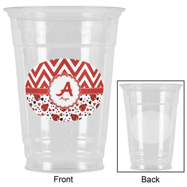 Ladybugs & Chevron Party Cups - 16oz - Approval