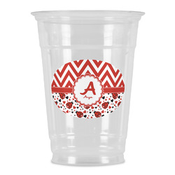 Ladybugs & Chevron Party Cups - 16oz (Personalized)