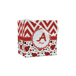 Ladybugs & Chevron Party Favor Gift Bags - Gloss (Personalized)