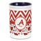 Ladybugs & Chevron Ceramic Pencil Holders - Blue