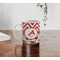 Ladybugs & Chevron Personalized Coffee Mug - Lifestyle