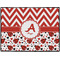 Ladybugs & Chevron Personalized Door Mat - 24x18 (APPROVAL)