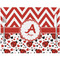 Ladybugs & Chevron Placemat with Props